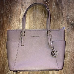 Michael Kors Like New Leather Tote Bag